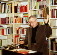 Hans-Christian Kirsch bei einer Lesung